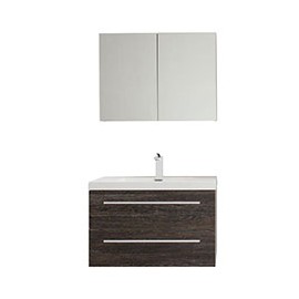 VANITY EDIMBURGO 80 X 47 CM CON CAJONERAS DE CIERR